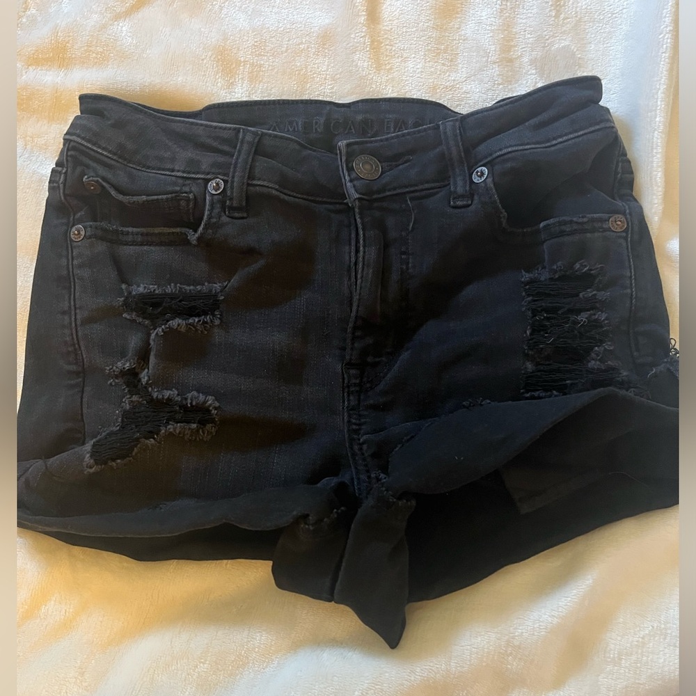 Black American eagle Jean shorts size 2